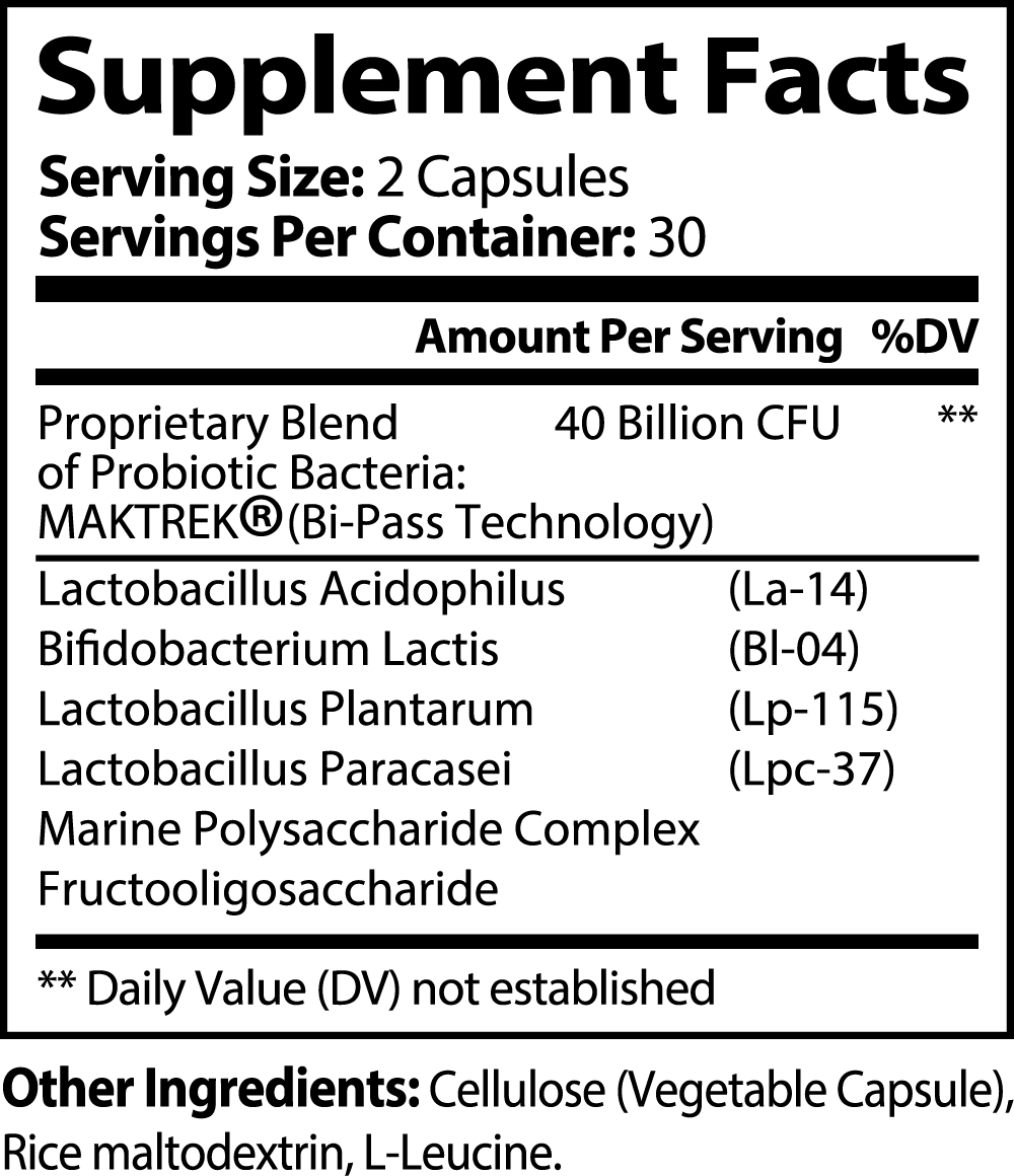 HYPE - Probiotic 40 Billion with Prebiotics