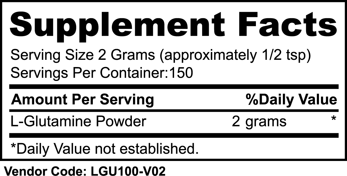 HYPE - L-Glutamine Powder